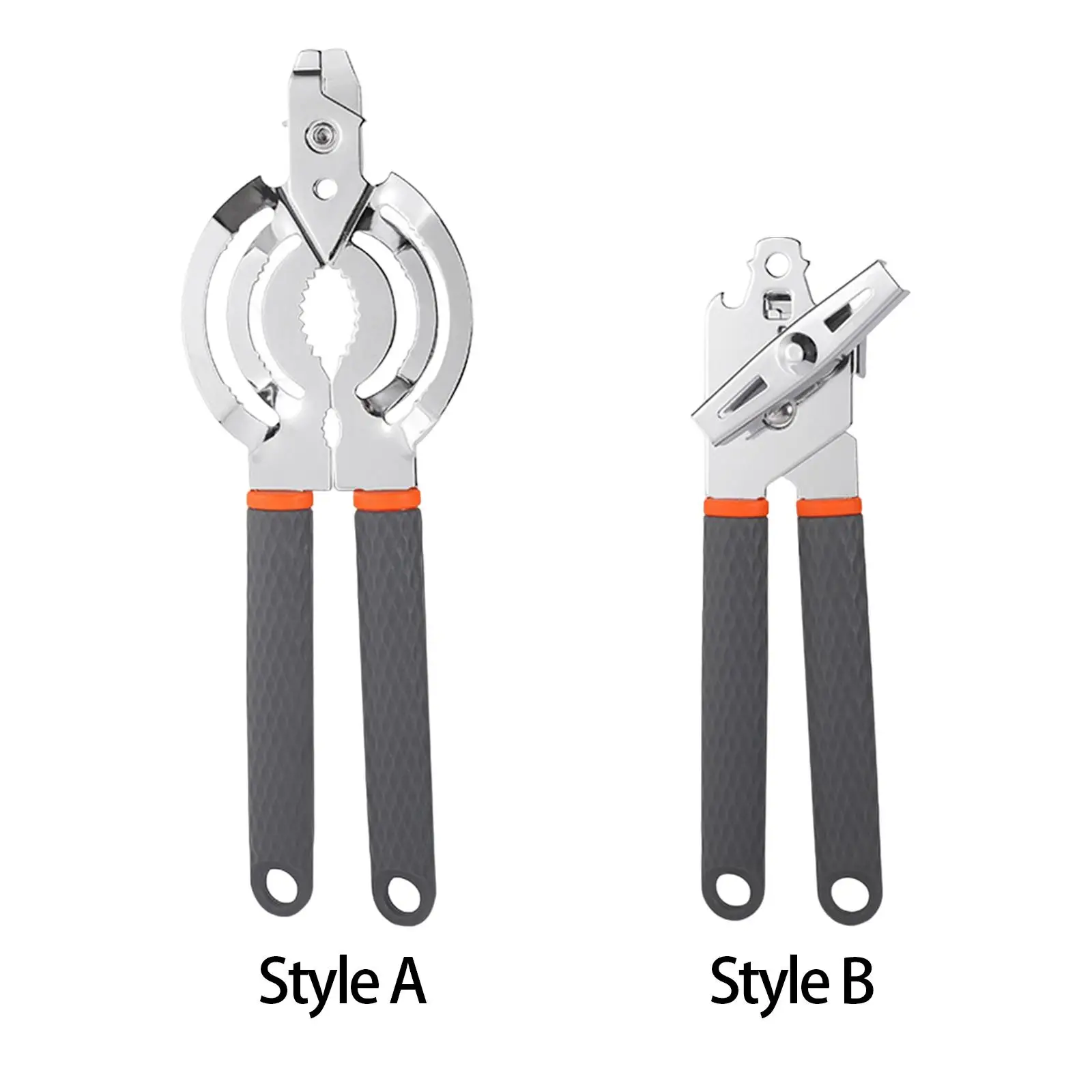 Manual Can Opener Remover Multipurpose Bottle Opener Lid Remover for Travel Household Bars Restaurants Camping