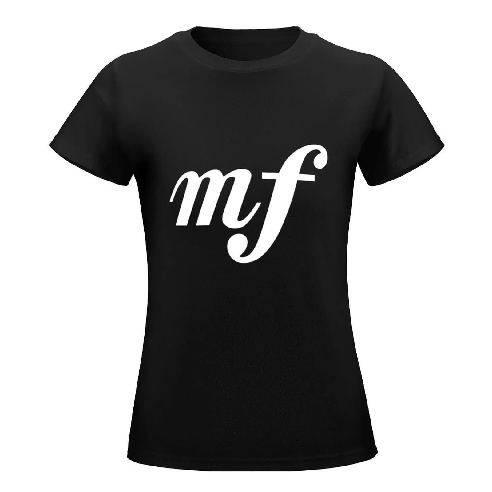 Mezzo-Forte Half Loud Musicians Dynamic Markings T-Shirt tees summer clothes workout t shirts for Women