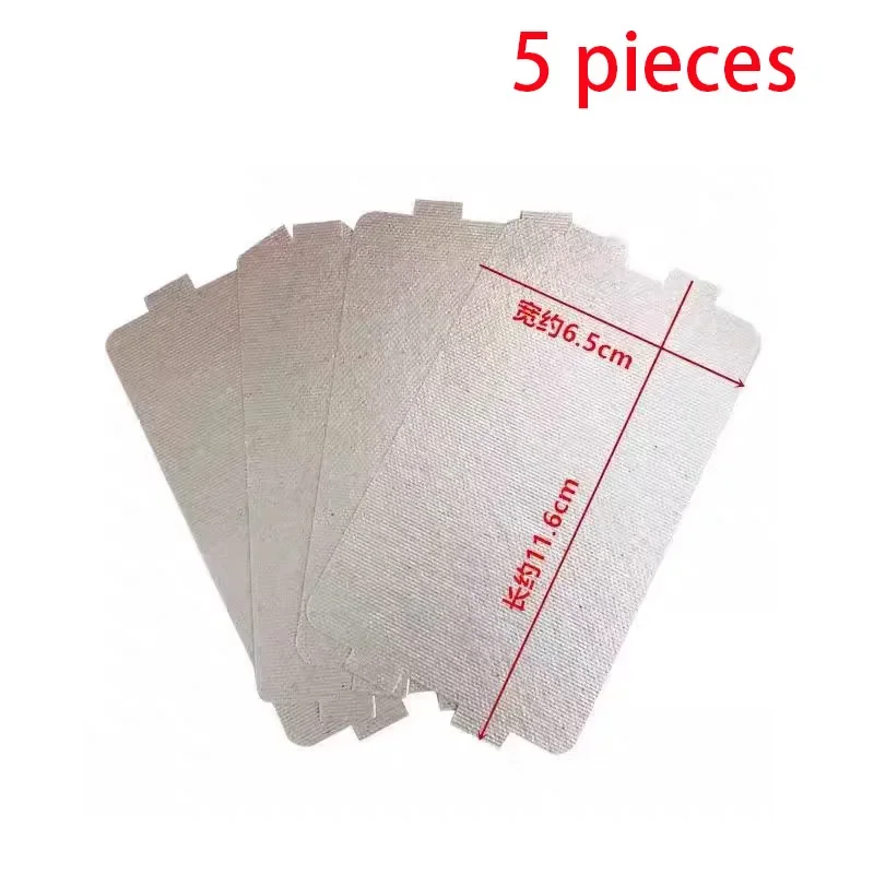 

5 pieces Set Galanz Microwave Oven Compatible Mica Film Wave Guide Plate Oil Baffle Full Series Support for Kitchen Accessories