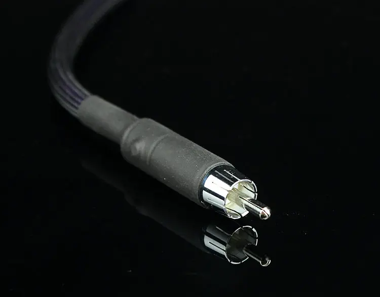 HIGHCARS Rhodium Plated 3.5mm To Rca Single Lotus Plug Hifi Fever Digital Coaxial Audio Cable