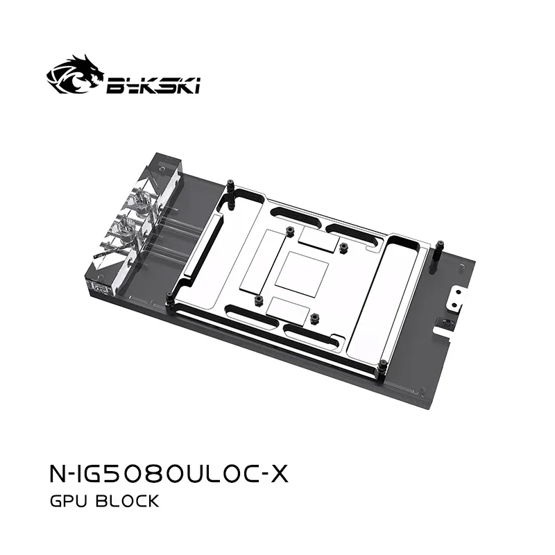 Bykski GPU Block for Colorful IGame RTX 5080 Ultra W OC 16GB Graphics Card PC Water Cooling Copper Radiator N-IG5080ULOC-X