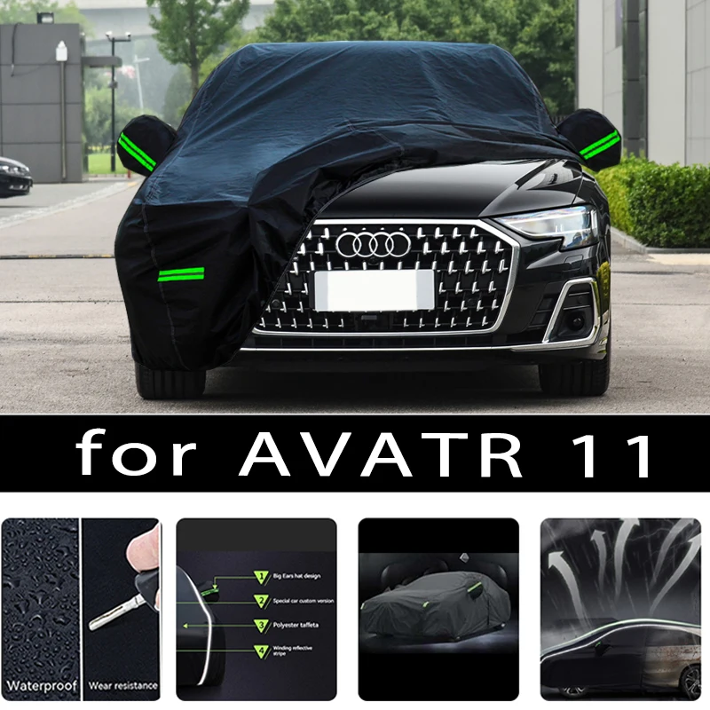 For AVATR 11 Car protective cover Auto paint protection Sunscreen heat-insulating waterproof car clothing Car film