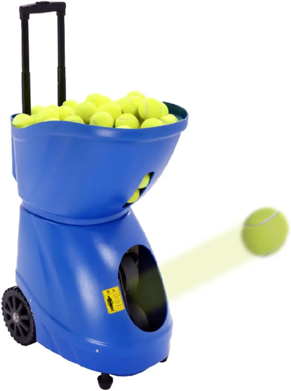 آلة كرة التنس المحمولة الأوتوماتيكية، مدرب تنس عالي السعة للتحكم عن بعد للممارسة الفردية وجميع اللاعبين على المستويات #1