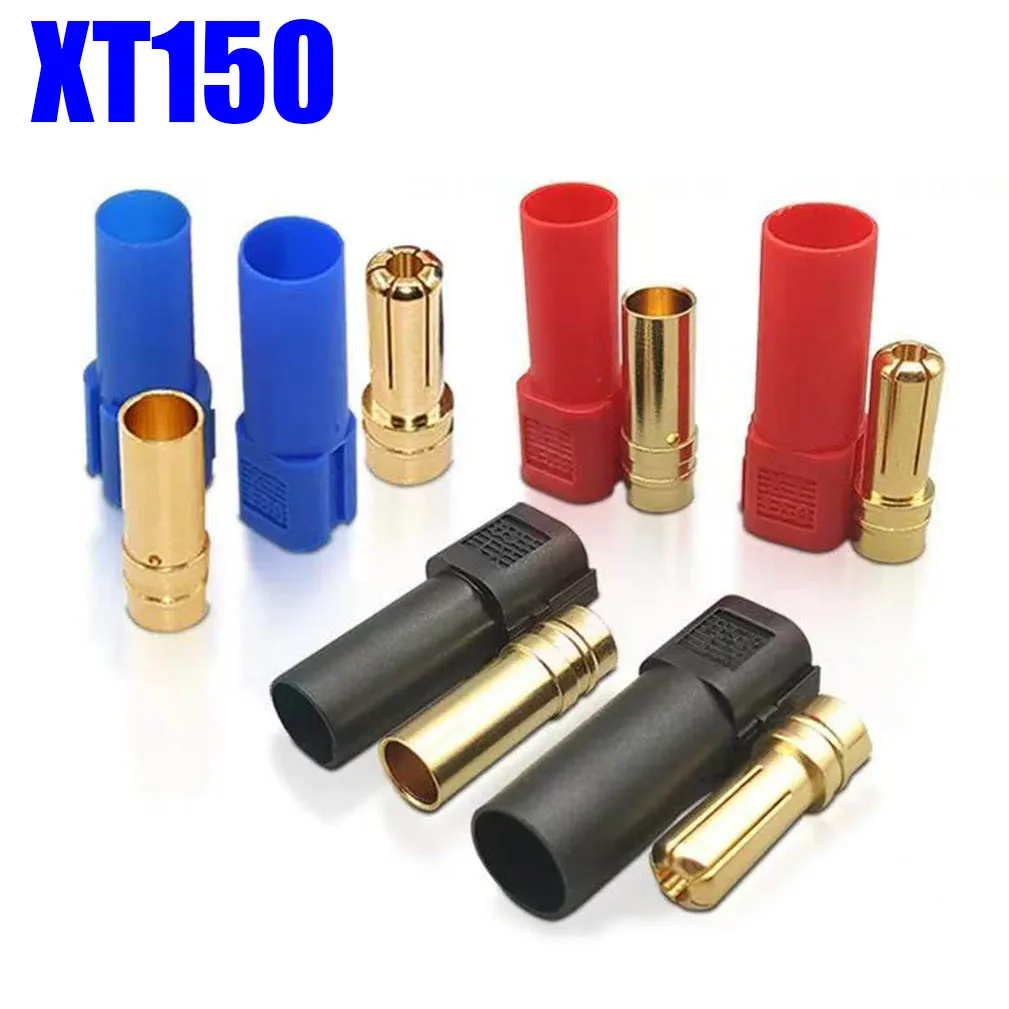 

XT150 male and female plug 60A high current 6mm gold-plated banana plug, suitable for RC LiPo batter