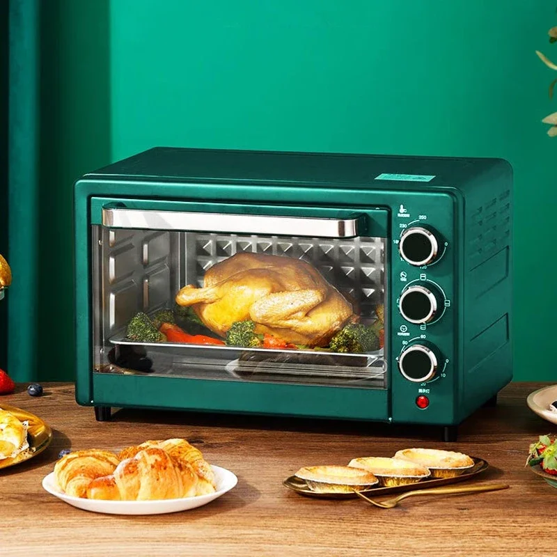 

Hot selling Electric Oven Household Baking Oven Multifunctional and Fully Automatic Cake Mini Fruit Dryer 26L Electric Kitchen O