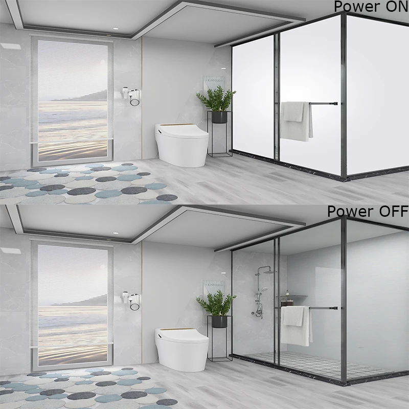 Hotel Window Glass PDLC Dimming Smart Tint Film