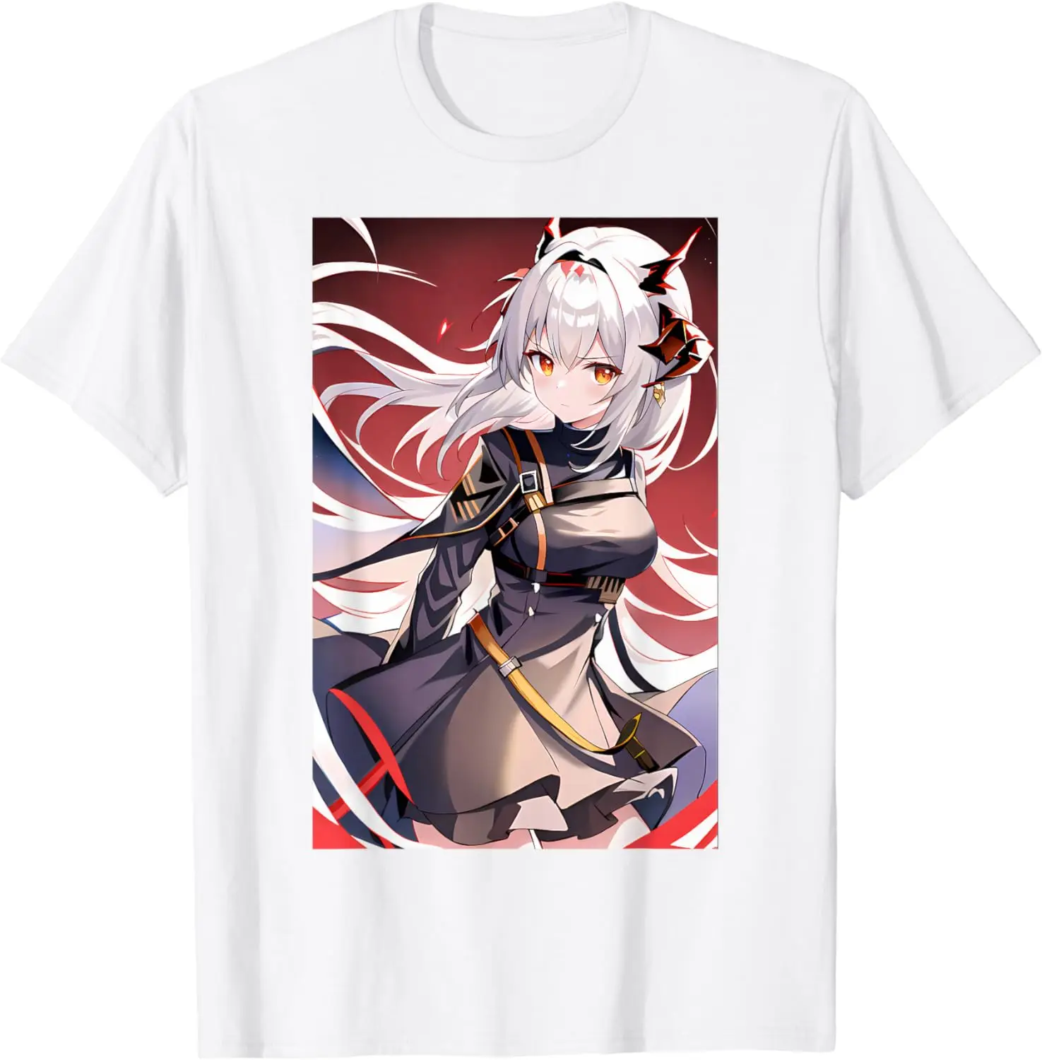 Cute Devil Girl Anime Aesthetic T-Shirt