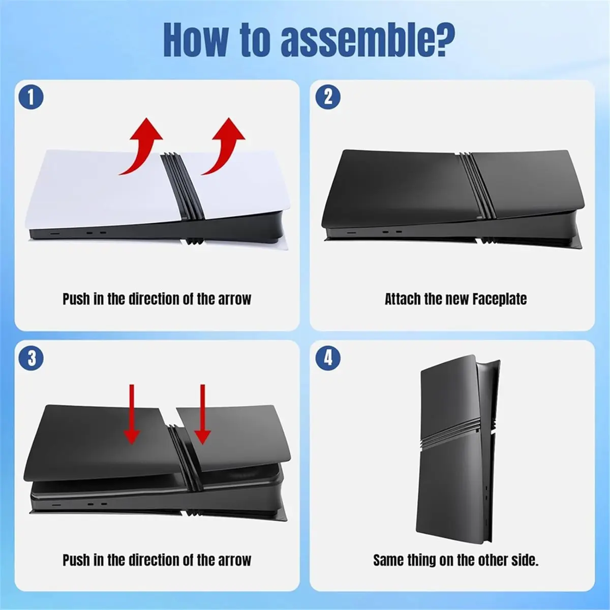 Cover Plates for Pro Digital Edition Matte FacePlates Accessories for Pro Console