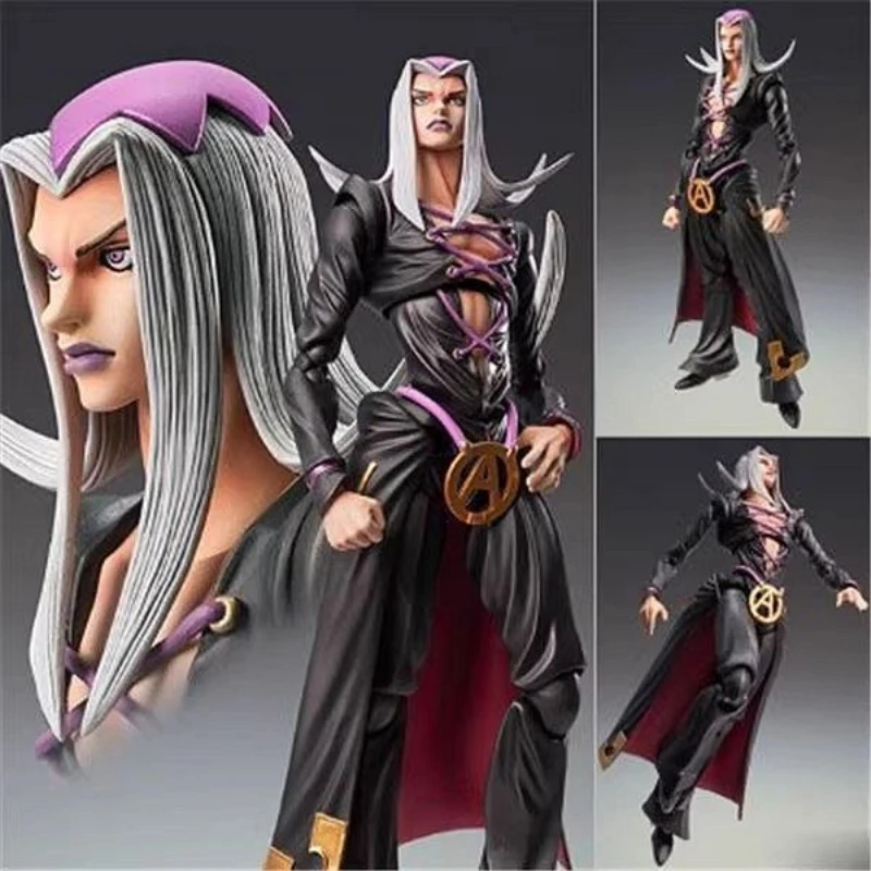 Jojo's Bizarre Adventure: Golden Wind Super Action Statue - Abbacchio Leone Bruno Figure Model Toy