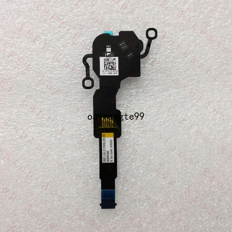 D  for Dell Alienware M17 R2 LOGO UP POWER BUTTON 02J23 02J23