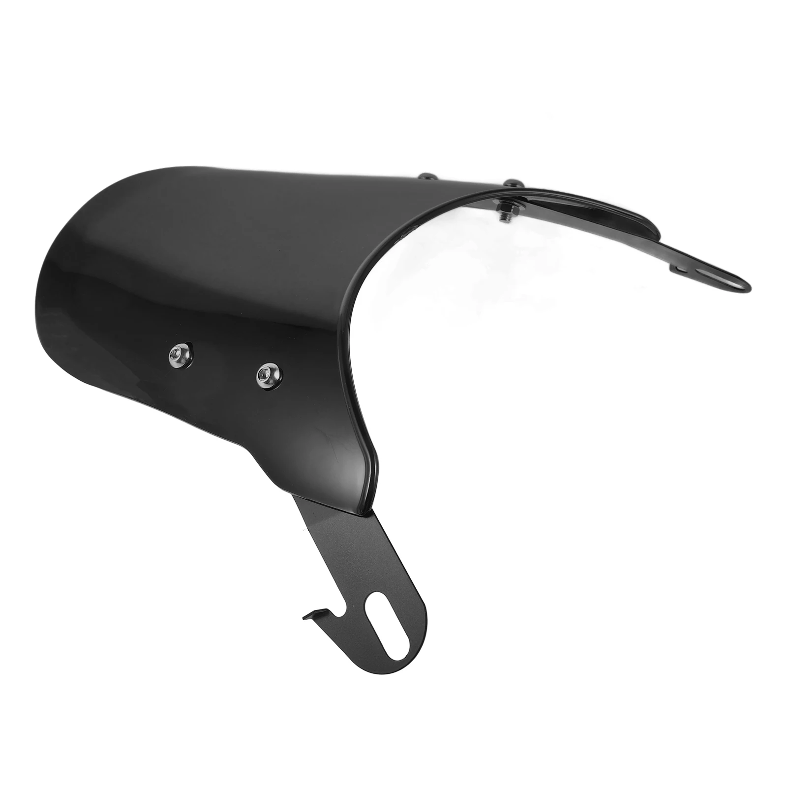 

Motorcycle Windshield Universal PC Metal Front Windscreen Protector Deflector Headlights Glass Retro Style Motorcycle