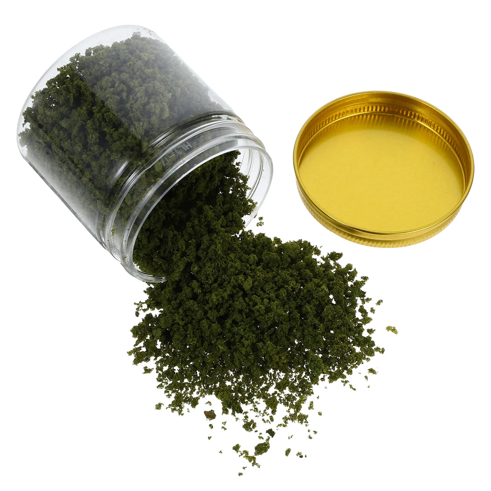 

1 Bottle Realistic Bushy Static Grass Powder Coarse Granule For Train Diorama Railway Layout Miniature Scenery Dressing 185Ml