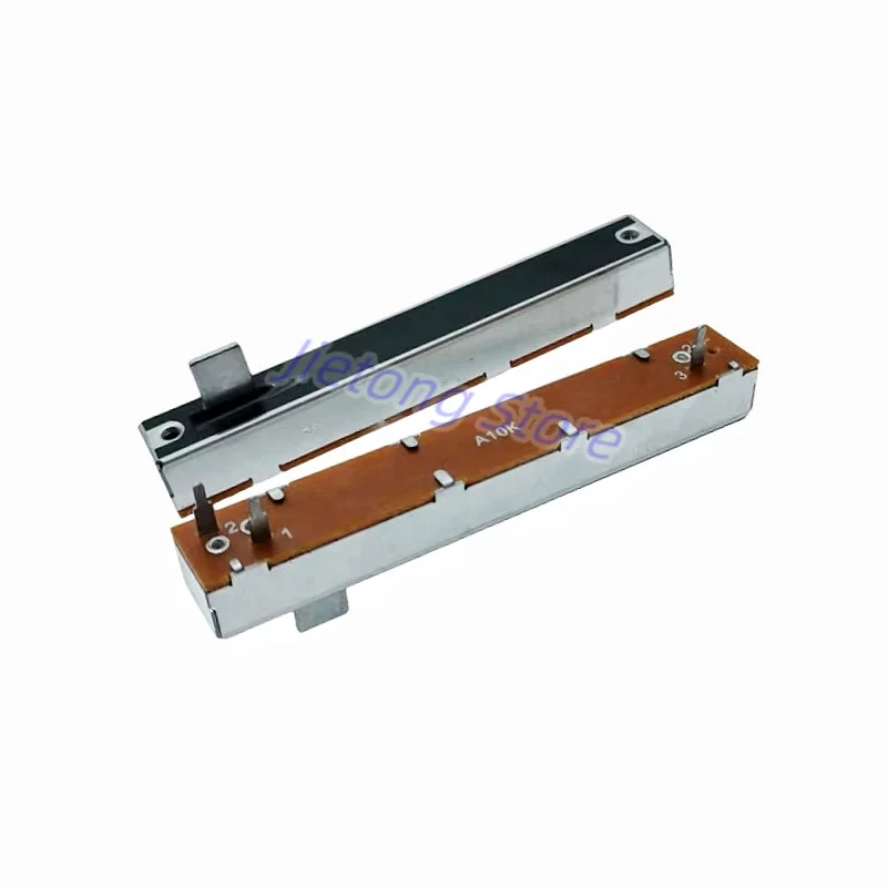 5 szt. A10K B10K Potencjometr suwakowy do miksera A103 B103 3-pinowy 88mm Jednokanałowy Potencjometr Przesuwny Skok 60mm Długość Uchwytu 10mm
