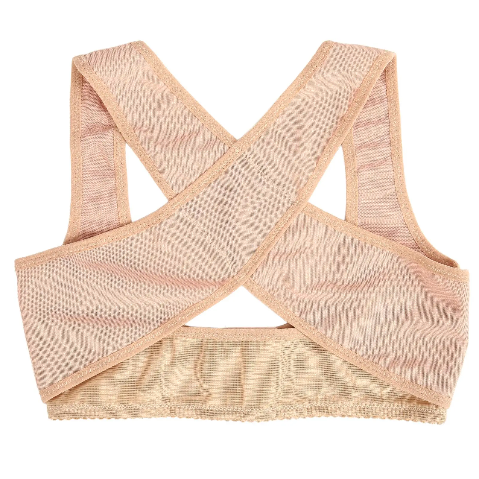 

Women Chest Shapewear Adjustable Breathable Posture Corrector Soft Elastic Support Shaper Skin Friendly Washable