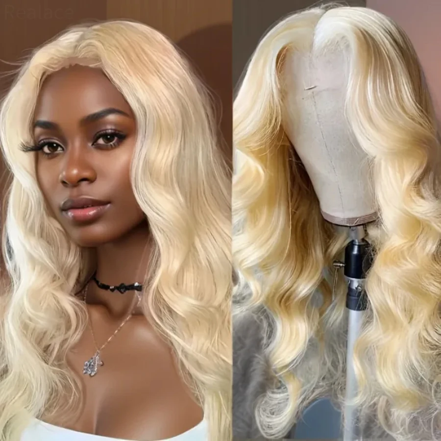 

Body Wave 613 Human Hair Lace Frontal Wig 13x6 HD Honey Blonde 100% Cheap 30 Inch Brazilian Wigs on sale For Women Choice Wig