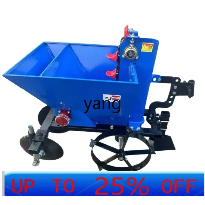 

LTT potato seeder hand-held crawler micro-tiller ditch sowing fertilization ridge integration