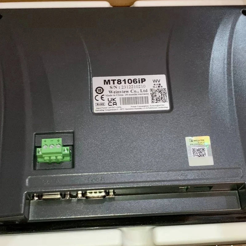 WEINVIEW MT8106IP MT8106IQ MT8106IE HMI Touch Screen 10.1 inch Interface Replace MT6103iP MT8102iP MT6102iQ MT8102iQ