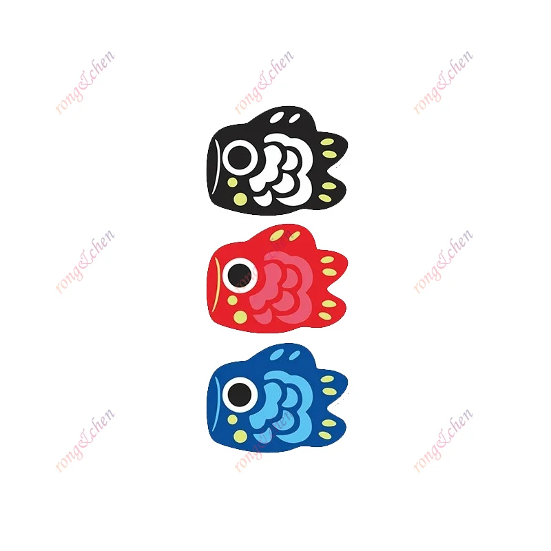 

Creative Car Sticker Koi Fish for Car Motorcycle Racing Helmet Laptop Trunk Body Car Window Surfboard Waterproof PVC Vinyl Decal