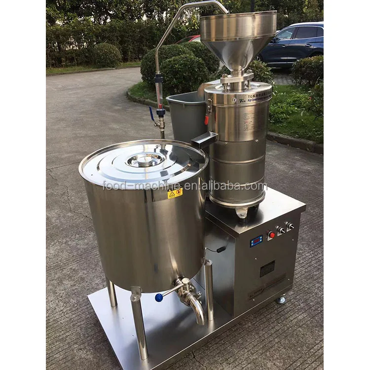 다기능 상업용 스테인리스 콩우유 두부 분리기 제조 기계