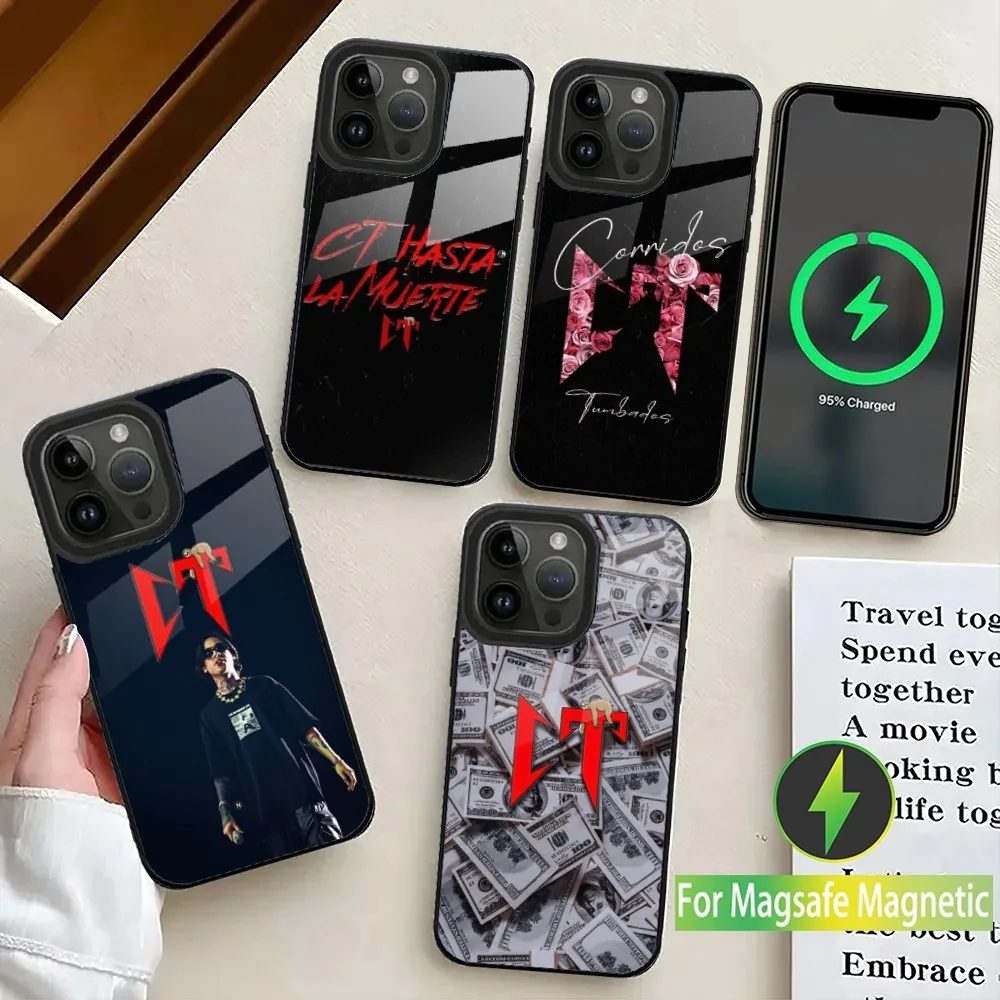 Natanael Cano Rapper Phone Case For iPhone 16,15,14,13,12,11,Plus,Pro,Max Mini Magsafe Magnetic Wireless Charging