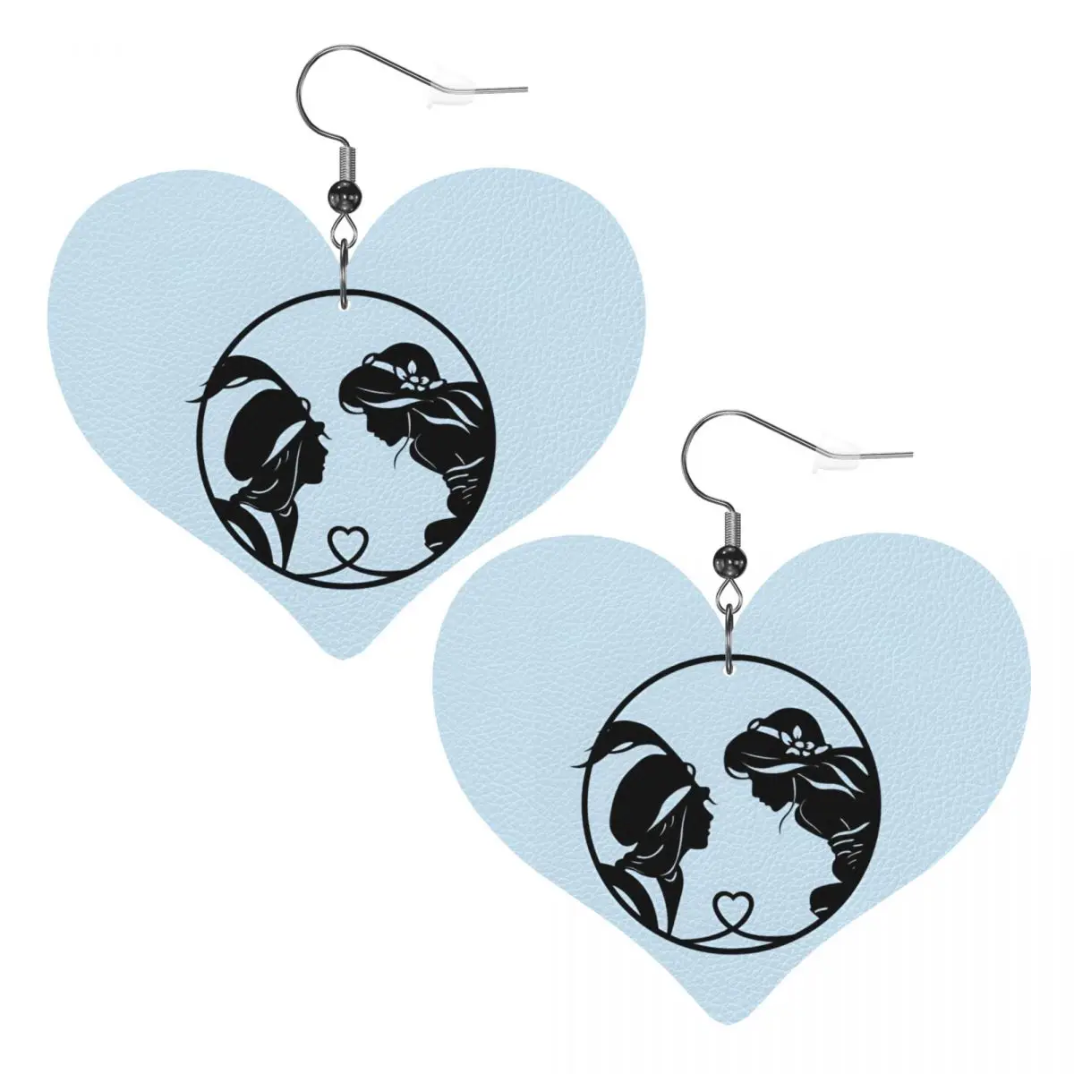 

Милые мультяшные серьги-подвески Аладдин из ПВХ-кожи, украшения для женщин, подарок жене, маме