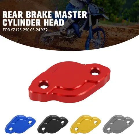 För YAMAHA YZ125/X YZ250/X/F/FX YZ450F YZ450FX SEROW250 XT250 YZ65 WR250R/X WR450F Bakre Bromsvätskebehållare Lock Cylinderlock 10 best sales yz65 - №6