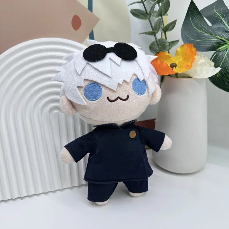 2/2PCS New Gojo Saturo Geto Suguru Jujutsu Kaisen Cosplay Plush Cute Soft Collection Props