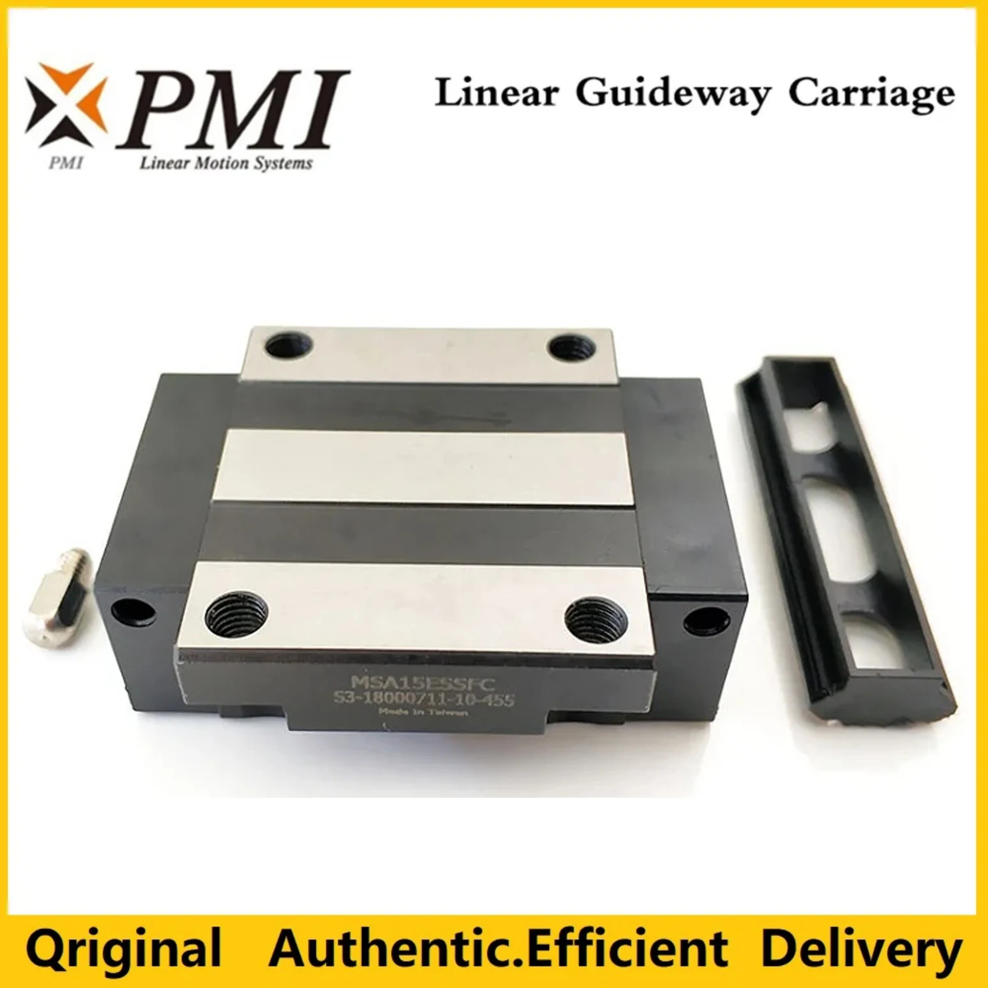 

Original PMI Linear Guide MSA15E MSA15ESSFCN MSA15E-N Bearings Slider Block Rail Carriage for 3D Printer CNC Linear Actuator