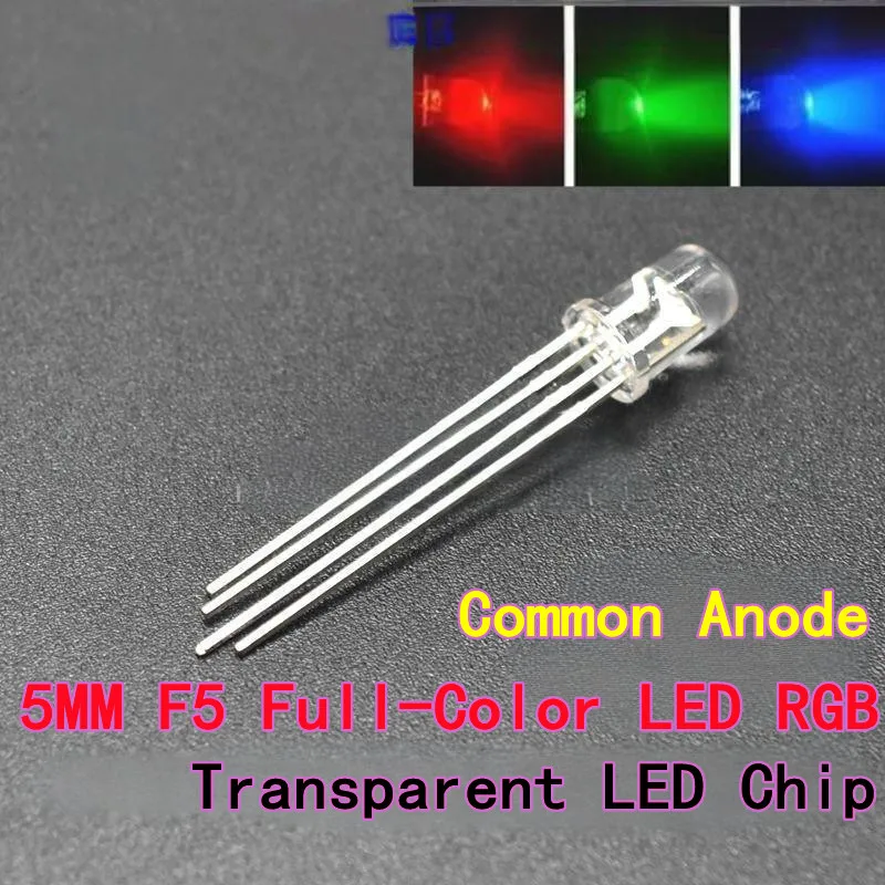 100PCS 5MM F5 Full-…