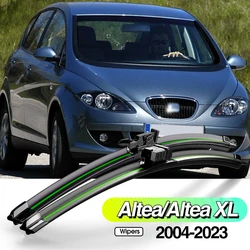 For Seat Altea Altea XL 2004-2023 2pcs Front Windshield Wiper Blades Windscreen Window Accessories 2005 2006 2008 2009 2015 2016