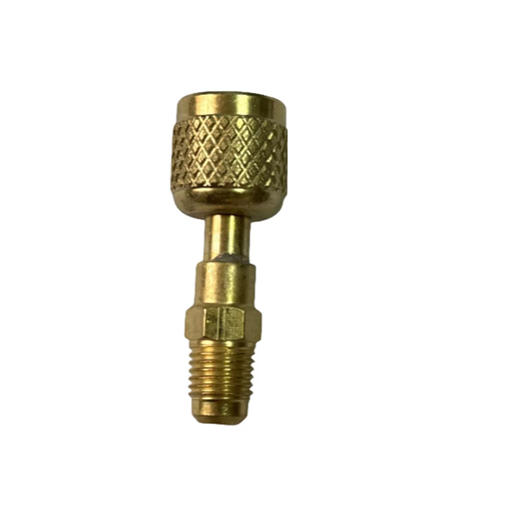 

Brass R32 Left-Handed Thread 1/4 SAE-LH Internal Adapter For R454ABC Storage Tank For VAC Mini-split Vacuum Adapters