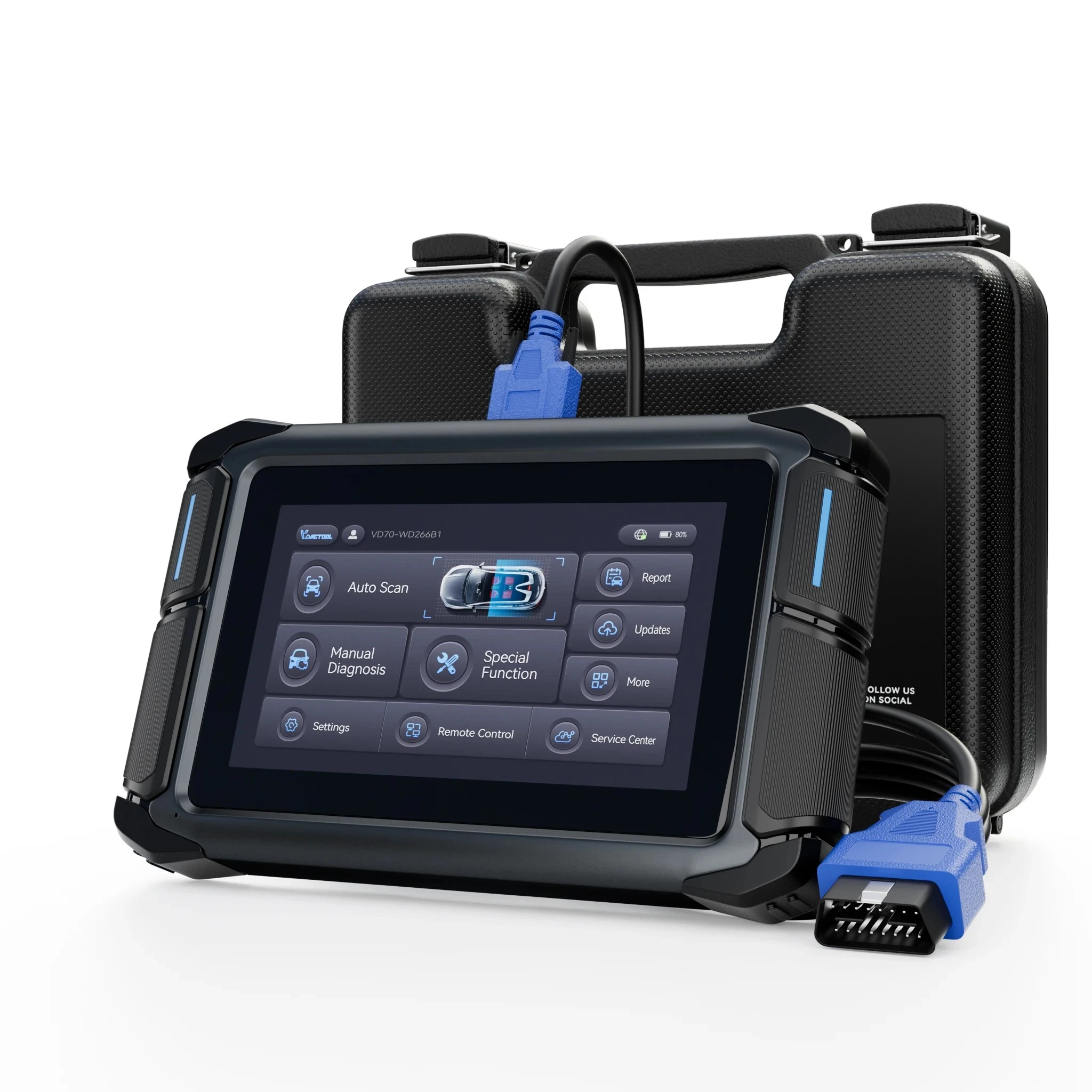 Professional Automotive Scanner VDIAGTOOL VD70 Car Maintenance Tools Scanner Diagnostic Auto Byd Diagnostic Tool