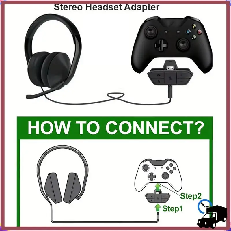 

Efficient Stereo Headset Adapter For One And Series X S Controller - For One And Series X S Controller