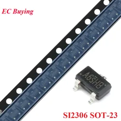 20/10pcs SI2306 2306 A6SHB SOT-23 SOT23-3 30V/5A SMD Transistor MOS Tube N-channel FET Transistor IC Chip New Original