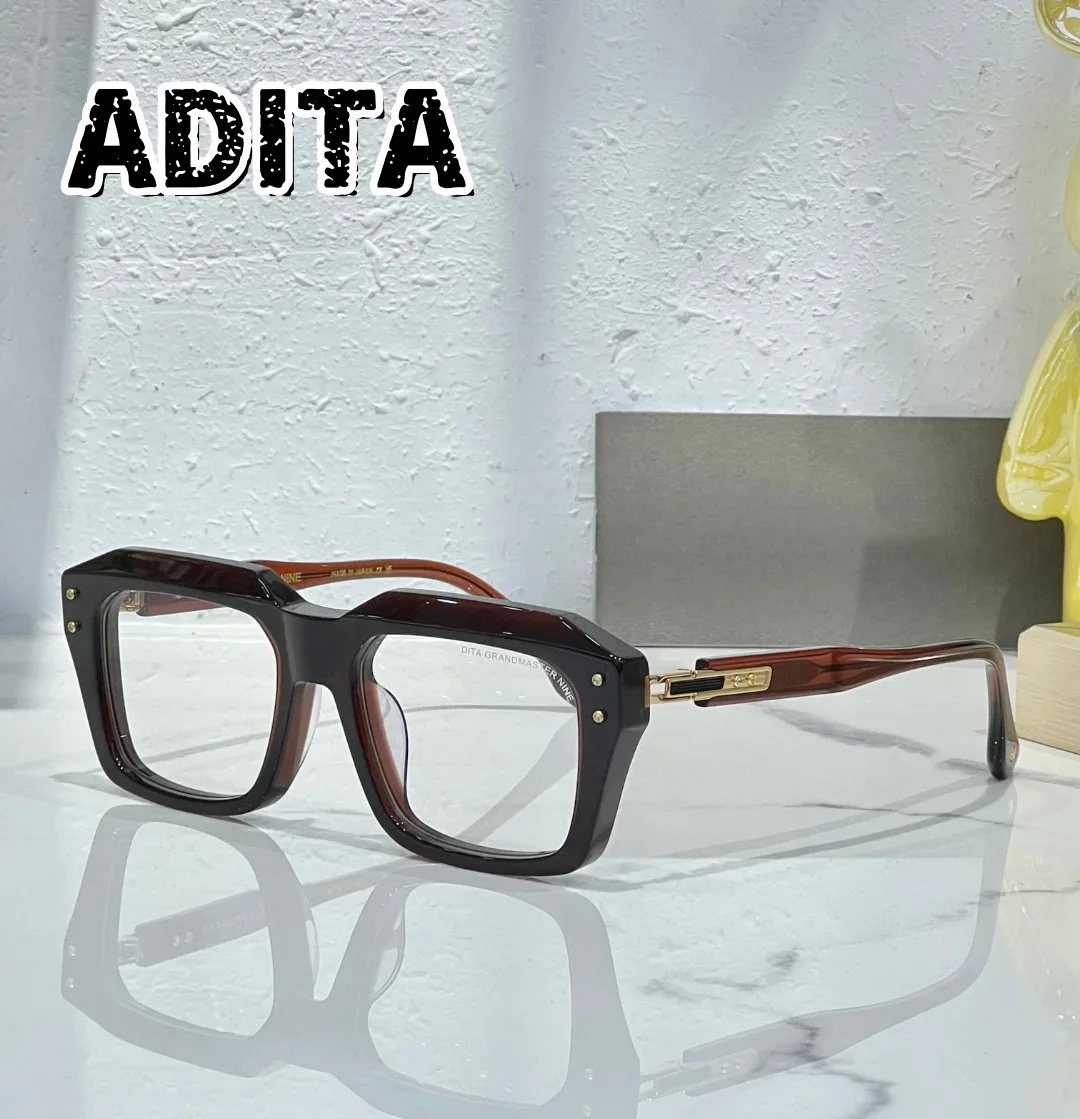 GRANDMASTER NINE DTX464 남성용 최고 품질 선글라스 티타늄 스타일 패션 디자인 선글라스 여성용 박스 포함