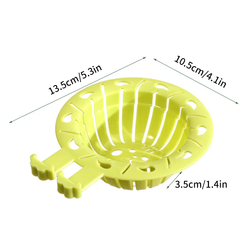 Kitchen Sink Filter Basket Leftover Food Residue Filter Sewage Blockage Prevention Anti Dirty Hand Adjustable Drain Basket