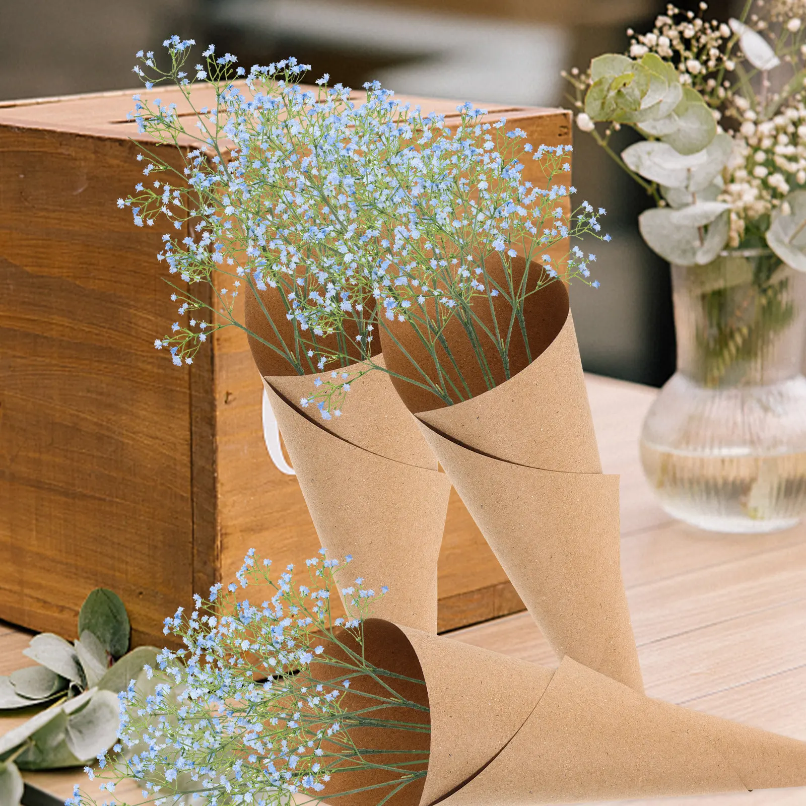 1 комплект бумажных конусов дл – обзор и цена Papercraft Supply Confetti