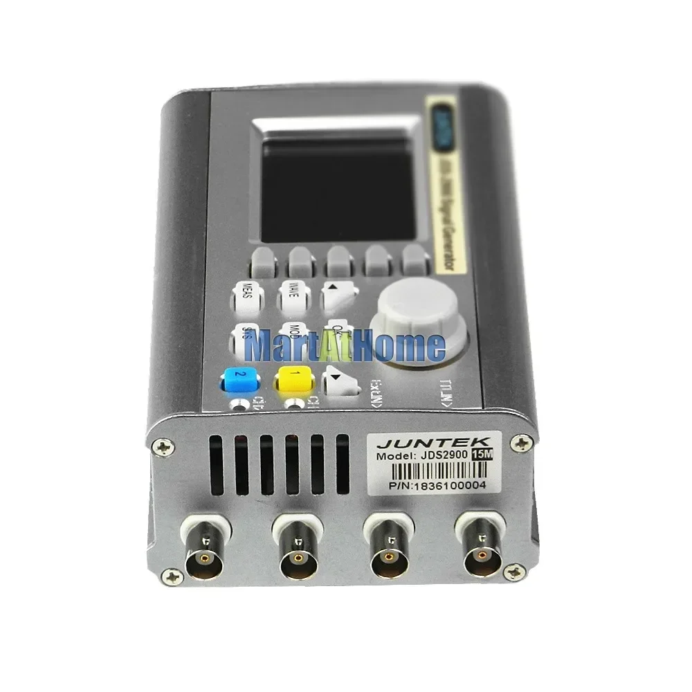 Imagem -04 - Digital Dual-channel Dds Signal Generator Função Waveform Arbitrária Taxa de Amostragem 266msa s 1mvpp 24 Lcd