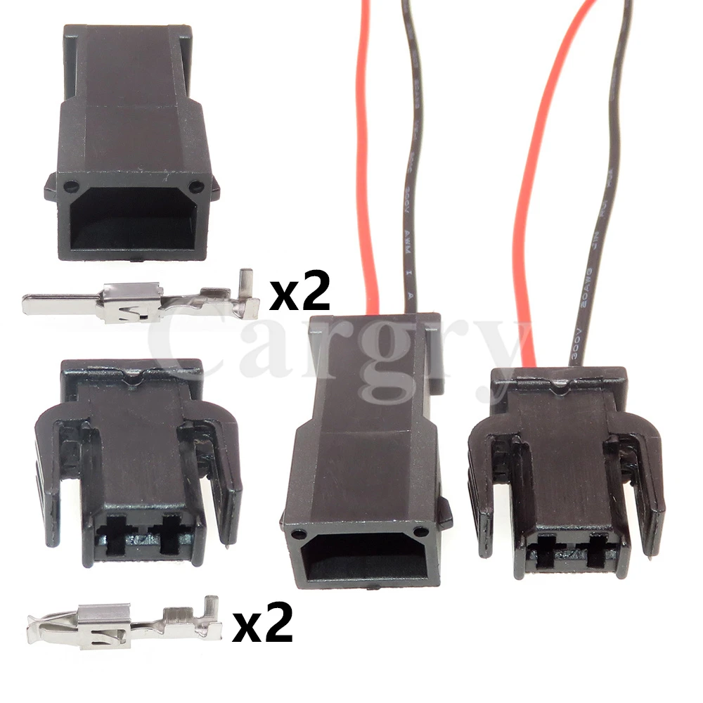 

1 Set 2P Automobile Door Light Wire Harness Socket 893971632 893971992 Car Starter ABS Sensor Unsealed Connector