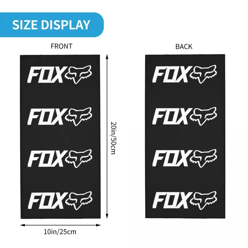 ผ้าคลุมหน้าและคอผ้าโพกศีรษะพิมพ์ลาย F-X สำหรับแข่งมอเตอร์ครอสผ้าพันคอแนวสปอร์ตกลางแจ้งสำหรับผู้ชายผู้หญิงผู้ใหญ่