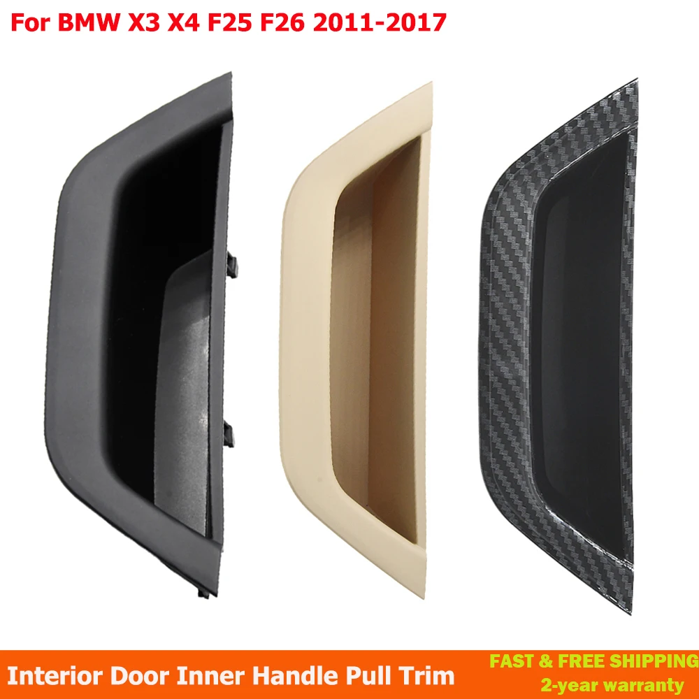 For BMW X3 X4 F25 F26 2011-2016 LHD RHD Interior Door Pull Handle Armrest Panel Cover Storage Box 51417250307 51417250306