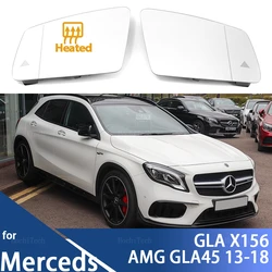 Side Heated  Angle Wing Mirror Glass For Mercedes-Benz GLA Class GLA180 GLA200 GLA250 GLA45 X156 GLA 45 AMG 13-18