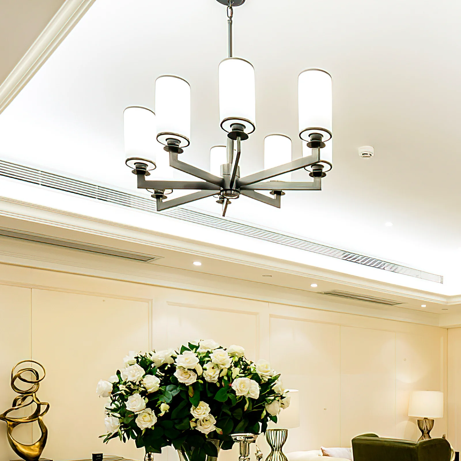 إطار عاكس الضوء معدني قوي مستدير DIY دعامة عاكس الضوء لملحقات حامل غطاء مصباح عتيق حديث #6