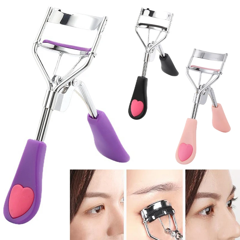 Modelador de cílios profissional com pente, pinça para senhora, clipe de cílios curling, Cosmetic Eye Beauty Tool, 1pc