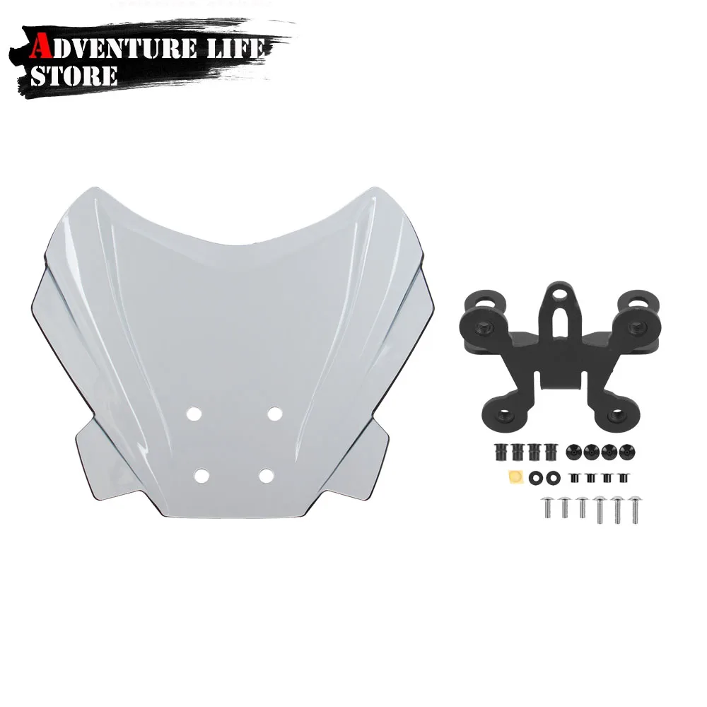 

Motorcycle Accessories Windshield Windscreen Wind Shield Deflectore With Bracket For Benelli 502C 502 C 2019 2020 2021 2022 2023