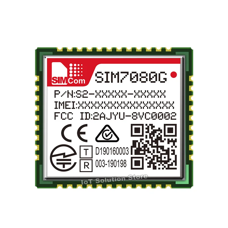 SIMCom SIM7080G Cat-M NB-IoT LPWA Wireless Communication Module