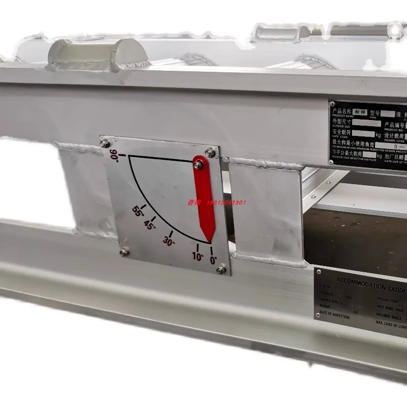 1 ชิ้น Gangway descent ป้ายมุม, ป้ายการใช้งานความปลอดภัย, ราวบันได, ราวบันได