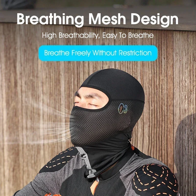 

Летняя Балаклава WEST BIKING для мужчин, велосипедные кепки с козырьком, сетчатая маска с защитой от ультрафиолета, светоотражающее охлаждающее спортивное снаряжение