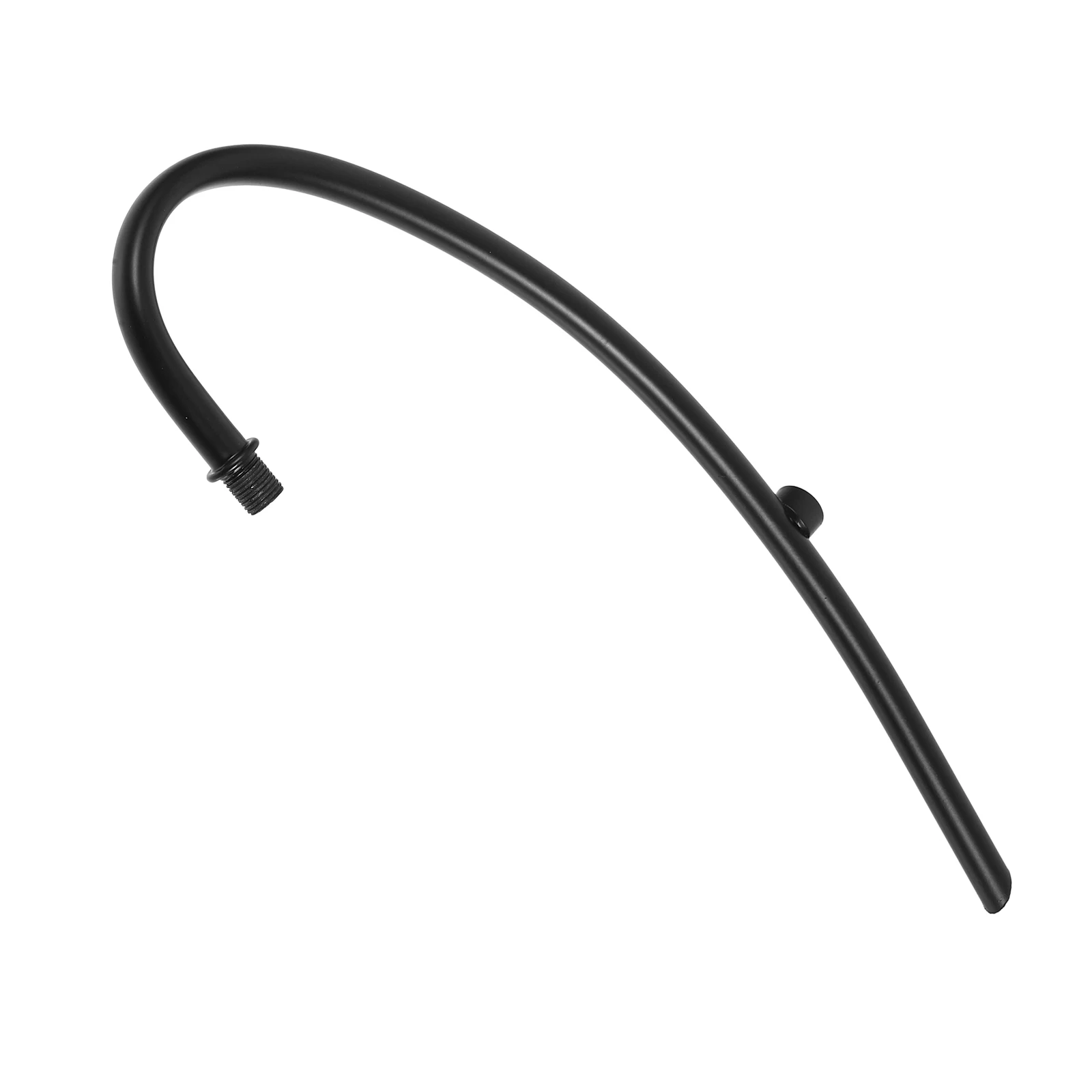 

Curved Wall Lamp Stem Black Bent Tube for Repair DIY Accessory Bedroom Corridor Lighting Fixture Down Rods lamp parts tubes