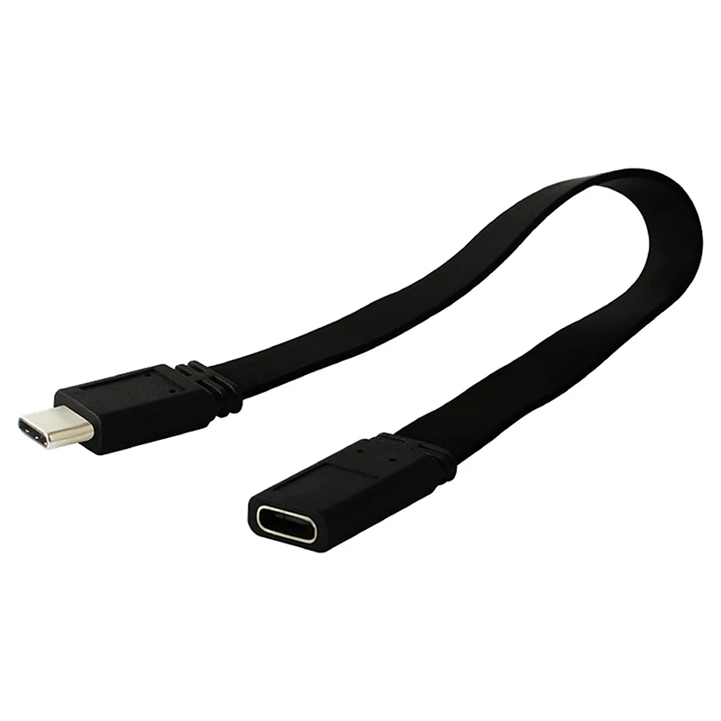 USB C Male To Female Extension Cable Short, USB 3.1 Gen 1 Gen 2 100W Data Transfer Extension Cable